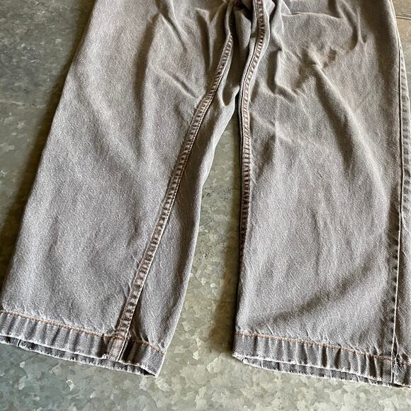 Vintage Haband Casual Joe Denim Jeans 30 Gray Distressed Elastic Waist Grandpa - Picture 4 of 12